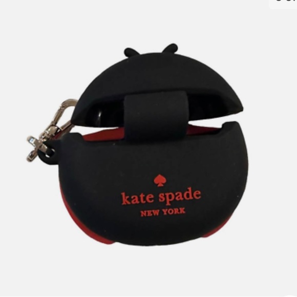 Kate Spade Lady Bug Dottie Silicone Airpods 3rd Generation Case - Picture 2 of 7